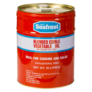 Seafrost Oil Vegetable Blended Chol free 20L