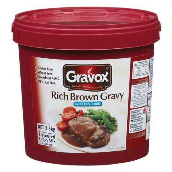 Gravox Gravy Mix Rich Brown 2.5Kg