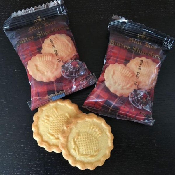 Macrae Butter Shortbread - Portion Control Biscuits - 100 Packs