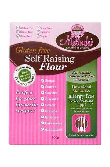 3Kg MelindaS Self Raising Flour 6 X 500G Gluten Free