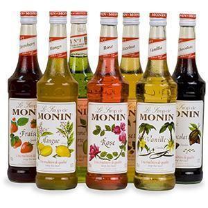 Monin Syrup Varieties X 6 Bottles