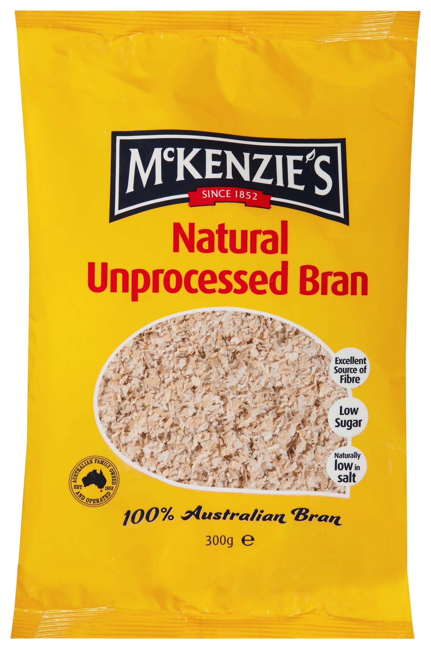Mckenzie Natural Bran 300G
