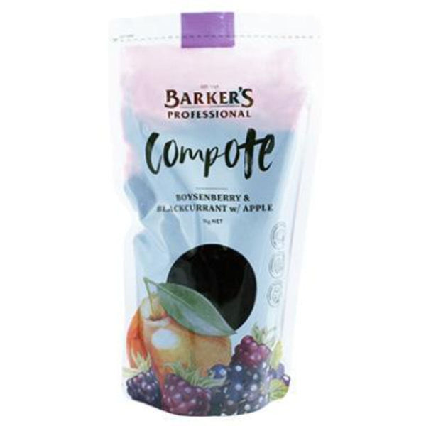 6 X Compote Boysenberry Blackcurrant With Apple