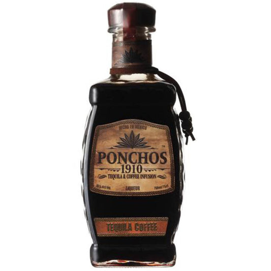 12 x Ponchos Coffee Tequila 750Ml