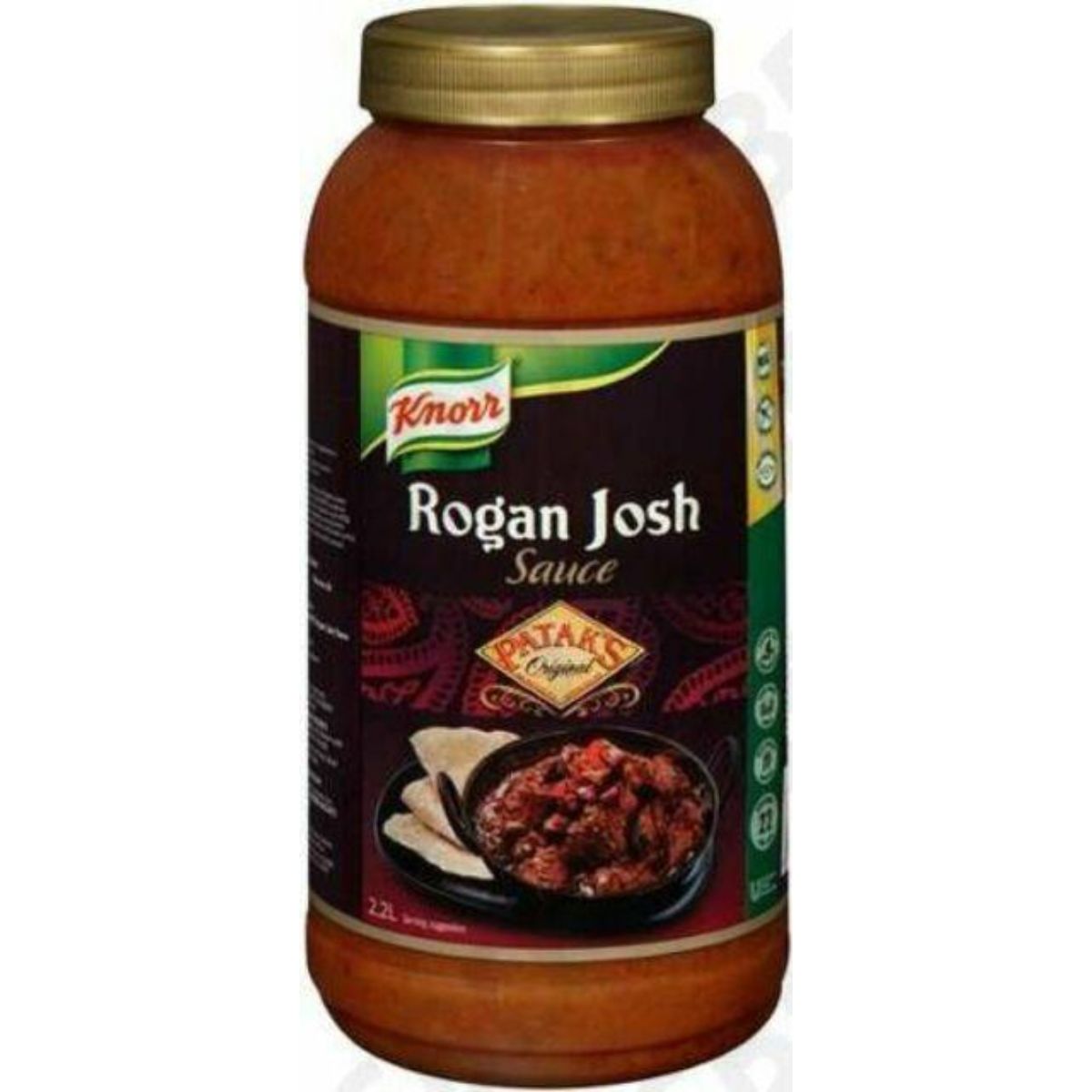 2X Knorr Rogan Josh Sauce 2.2L