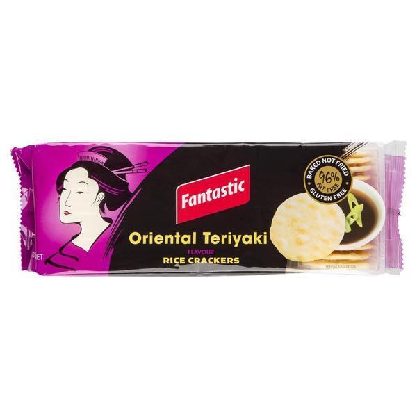 12 X Fantastic Rice Crackers Teriyaki