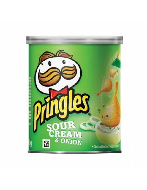 Pringles Potato Chips Sour Cream & Onion 12 X 42G