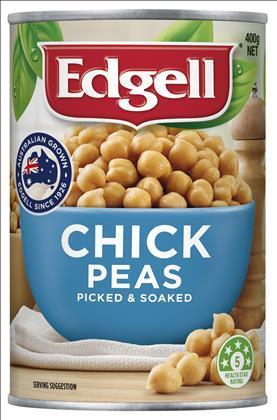 10 X Edgell Chick Peas 400G