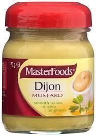 6 X Masterfoods Dijon Mustard 170G