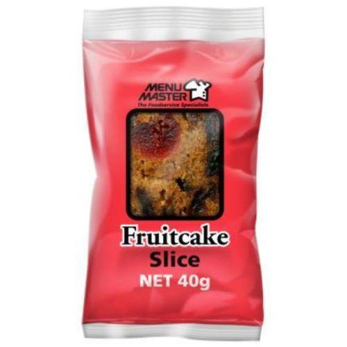 Cake P/C Fruit Golden 120 X 40G Menumaster Fruitcake slice