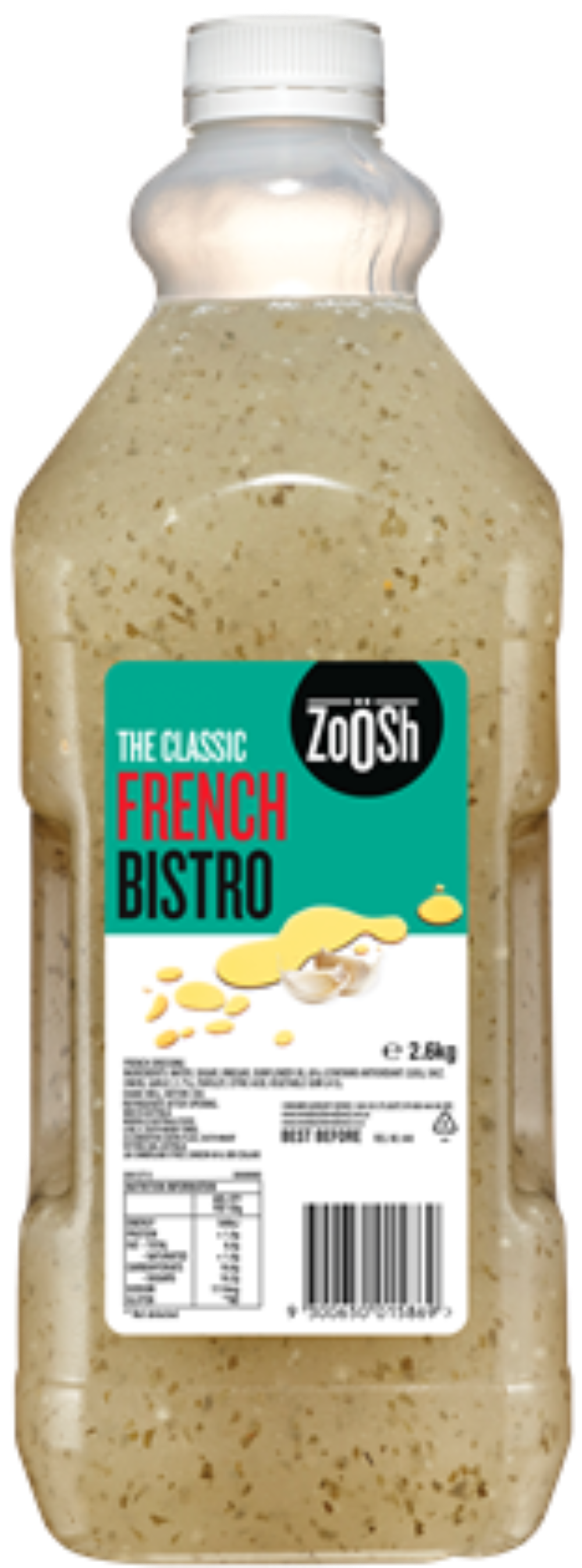 4 X Zoosh Dressing French 2.6L