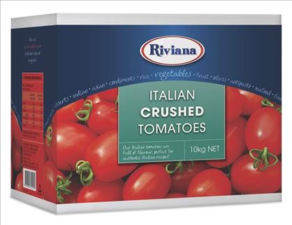 Tomatoes Crushed Italian 10Kg Riviana