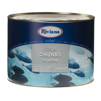 Tuna Chunks In Brine 1.87Kg Riviana