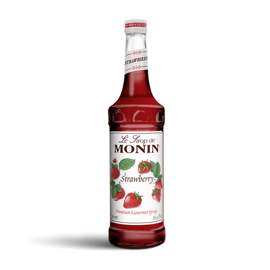 6 X Monin Syrup Strawberry 700Ml