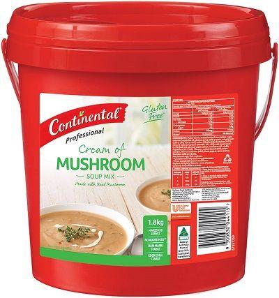 6 X Soup Cream Of Mushroom Gluten Free