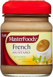 6 X Masterfoods French Mustard 175G
