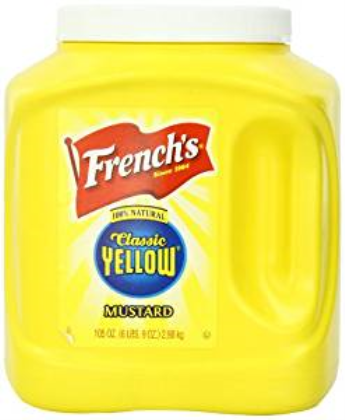 Mustard French's Yellow 3Kg