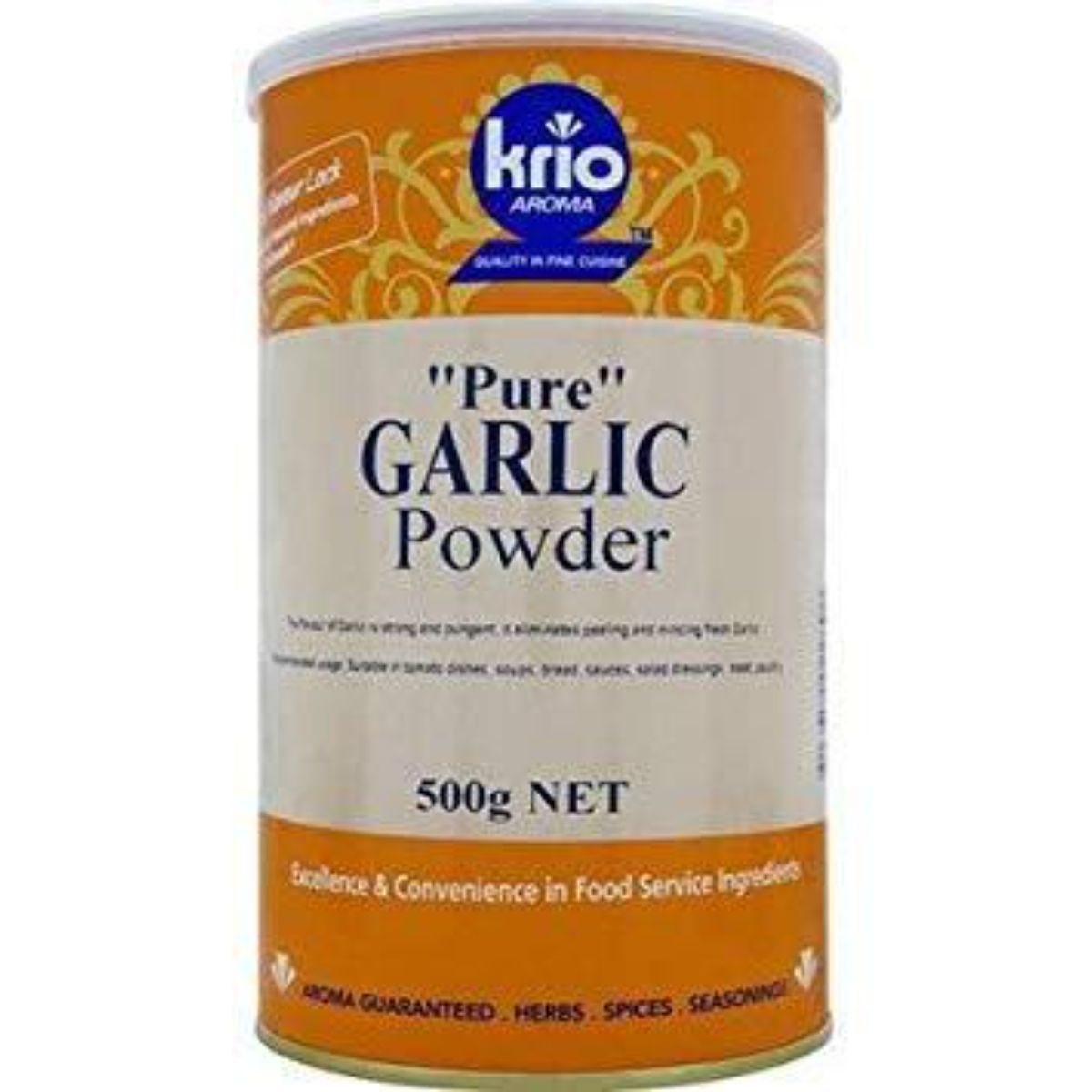 6Kg Garlic Powder "Pure" Krio 12 X 500G