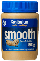 6 X Sanitarium Crunchy Peanut Butter 375G