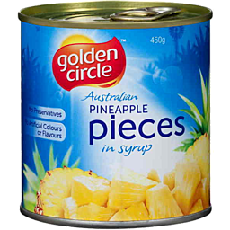 12 X Pineapple Thins In Syrup 450G