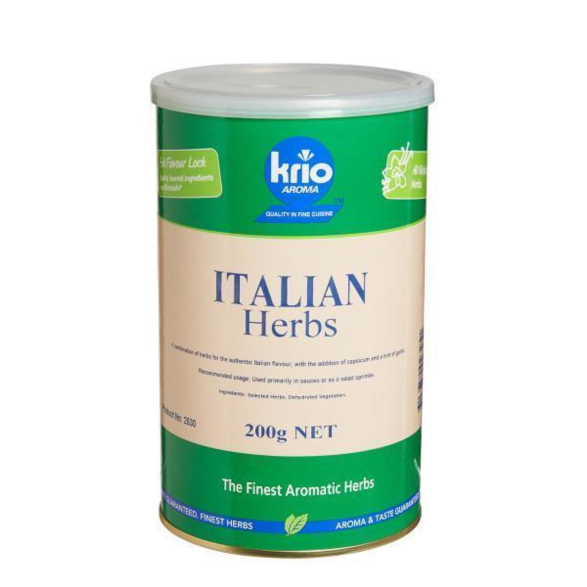 2.4Kg Krio Italian Herbs 12 X 200G