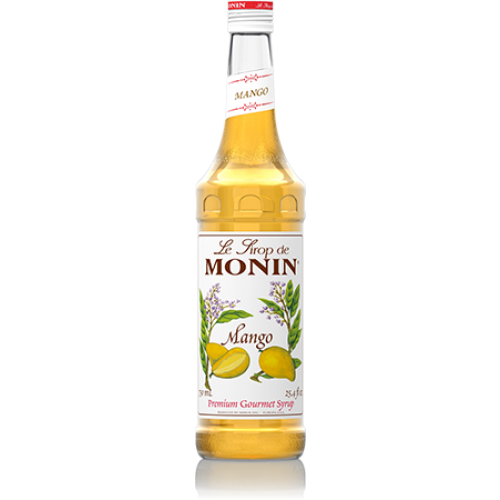 6 X Monin Syrup Mango 700Ml