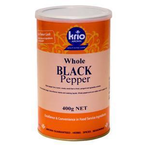 Black Whole Peppercorns Krio 500G