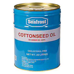 OIL COTTONSEED 20L SEAFROST
