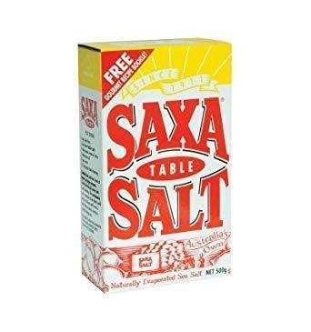 12 X Saxa Table Salt 500G