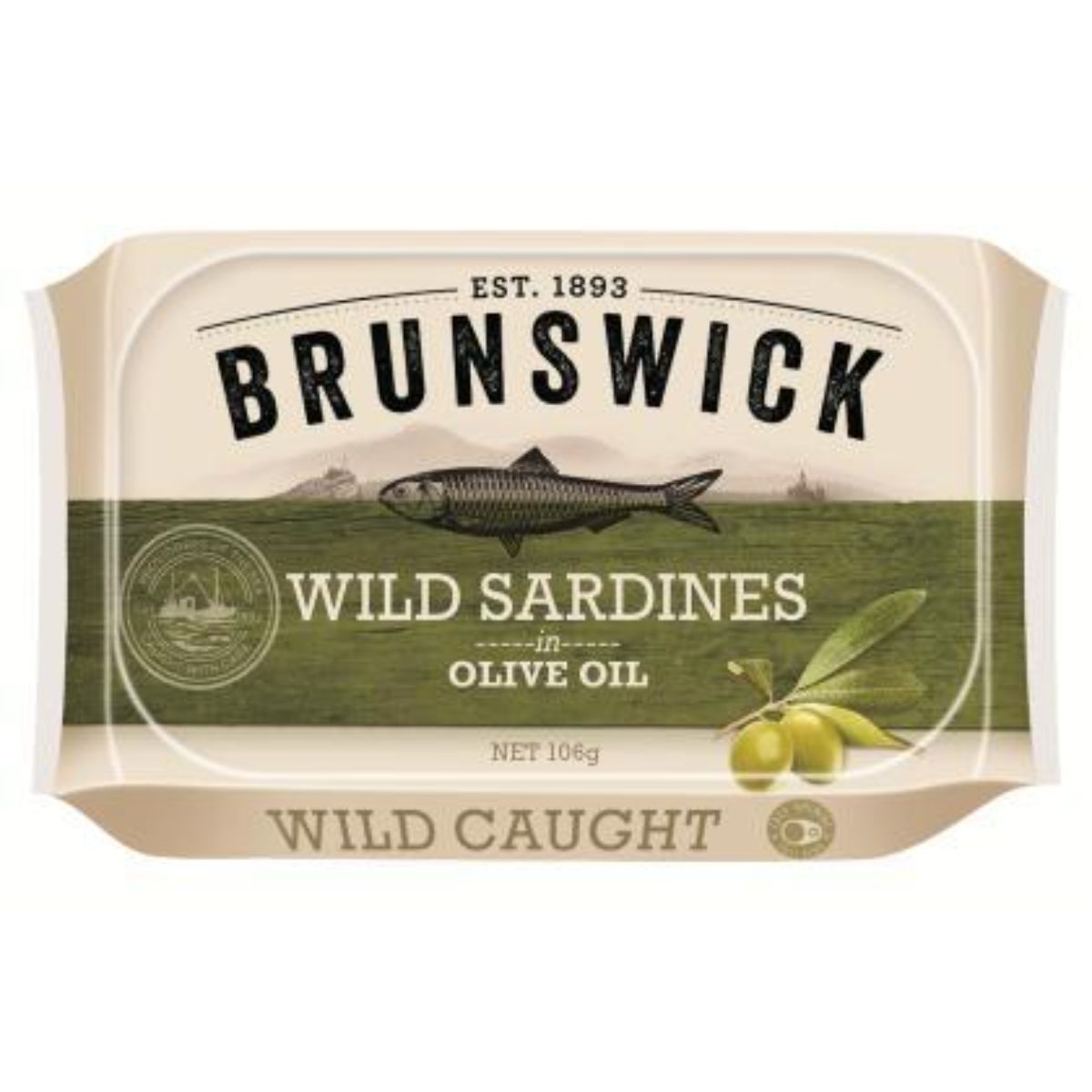 24 X Brunswick Sardines - Olive Oil 106G