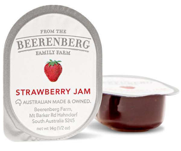 Beerenberg Jam Strawberry 288 X 14G