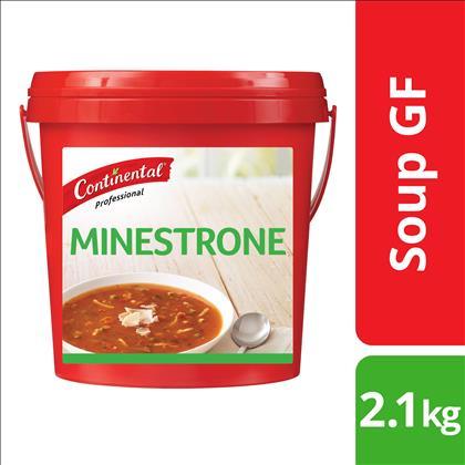 6 X Continental Soup Minestrone 2.1Kg