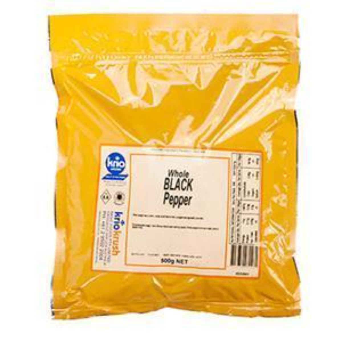 Krio Whole Black Peppercorns 500G