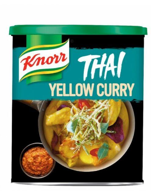 6 X Knorr Yellow Thai Curry Paste 850G