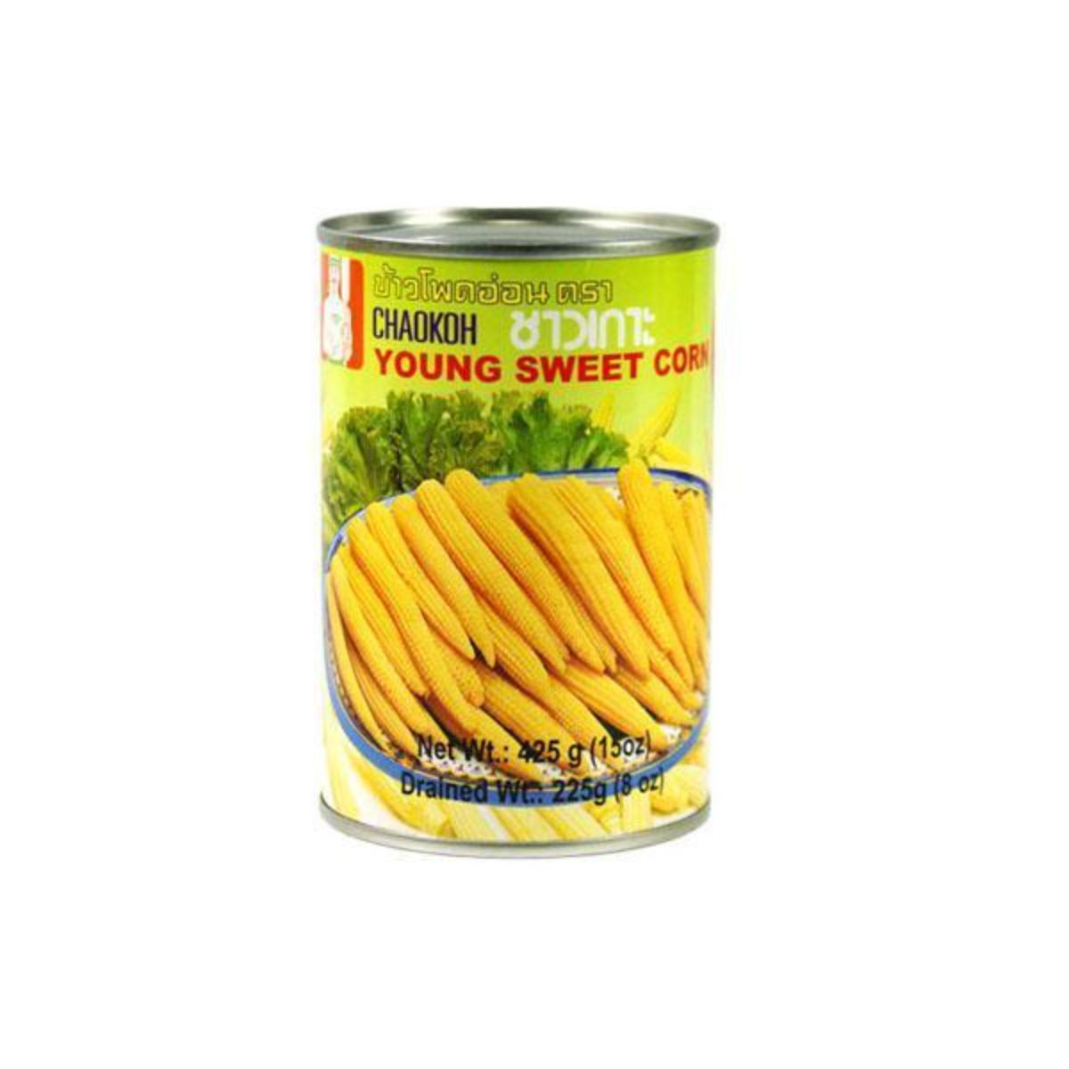 6 X Chaokoh Corn Young 425G