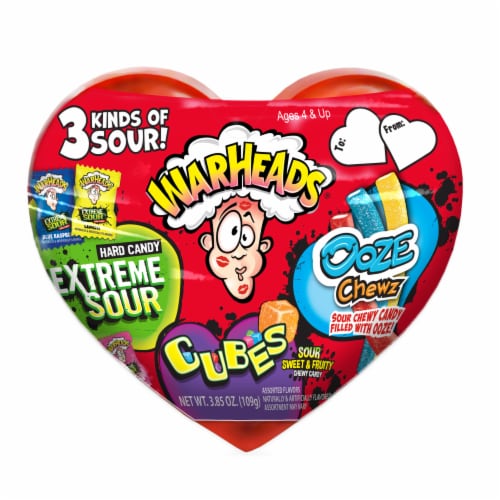 Warhead Valentine Cube Box