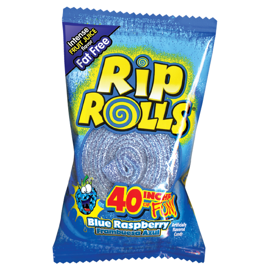 Rip Rolls Blue Raspberry 40g