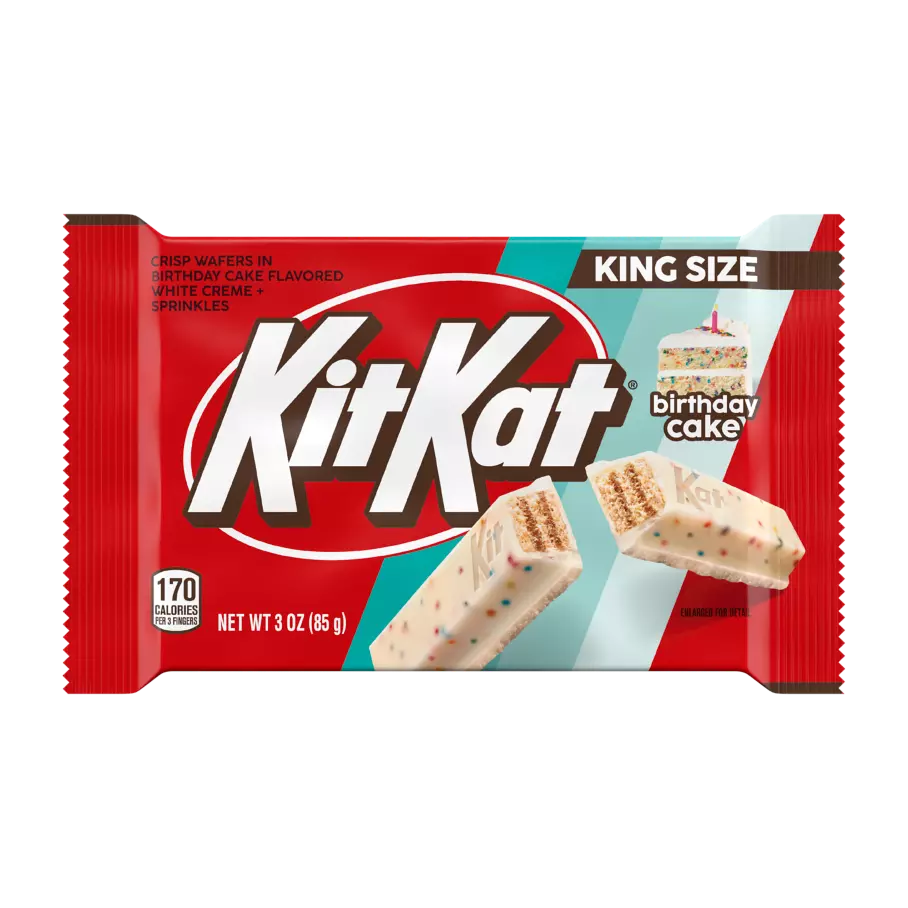 Us Kit Kat Birthday Cake King Size 85g