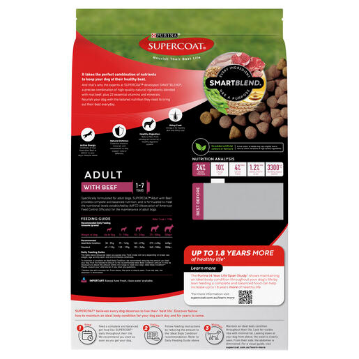 Supercoat Adult Beef 2.8kg