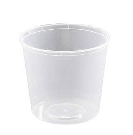 Plastic Food Container 150ml (50 Pack)