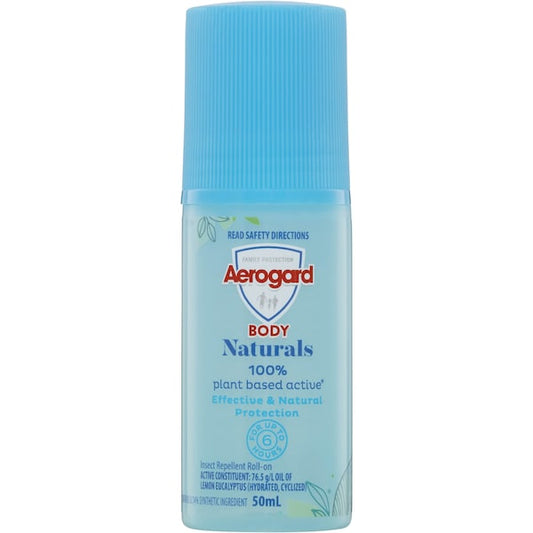 Aerogard Naturals Insect Repellent Roll-on 50Ml