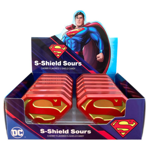 Superman Shield Sours Tin 