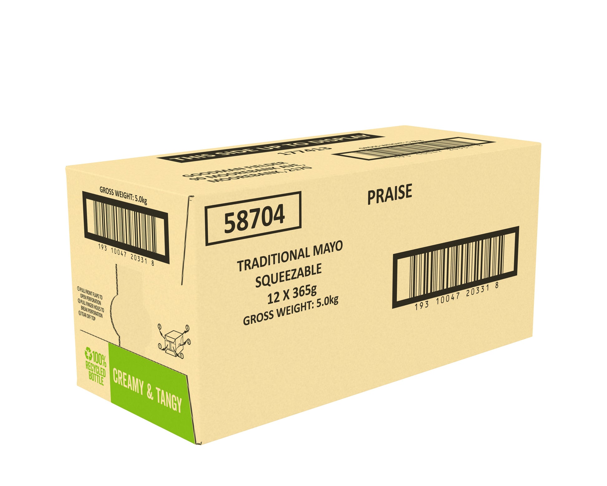 Praise Mayo Squeeze Traditional 365ml