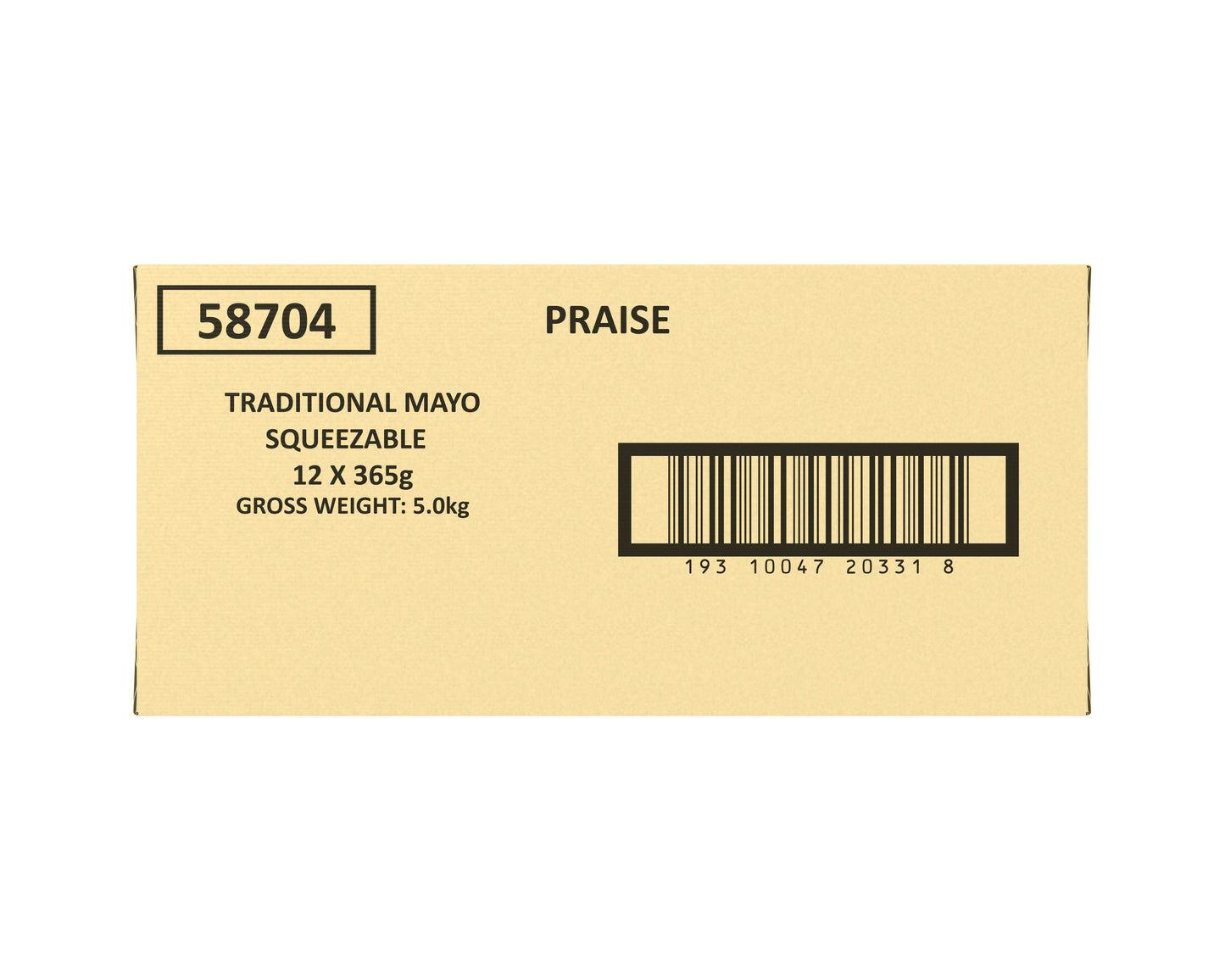 Praise Mayo Squeeze Traditional 365ml