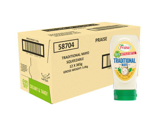 Praise Mayo Squeeze Traditional 365ml