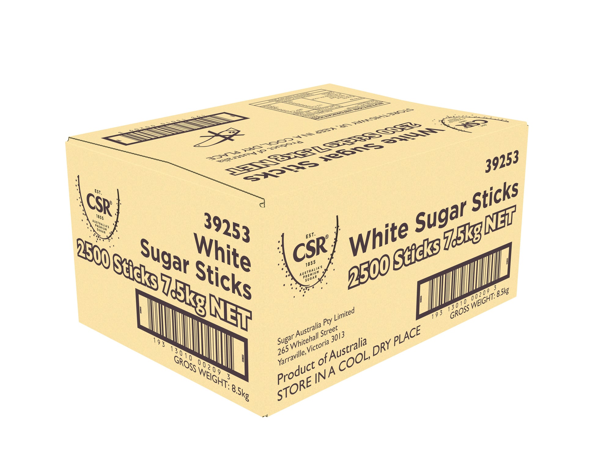 Csr Sugar Single Serve (2500 Pieces)