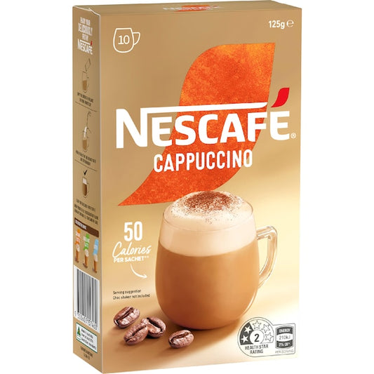 Nescafe Cappucino (10 Pack)