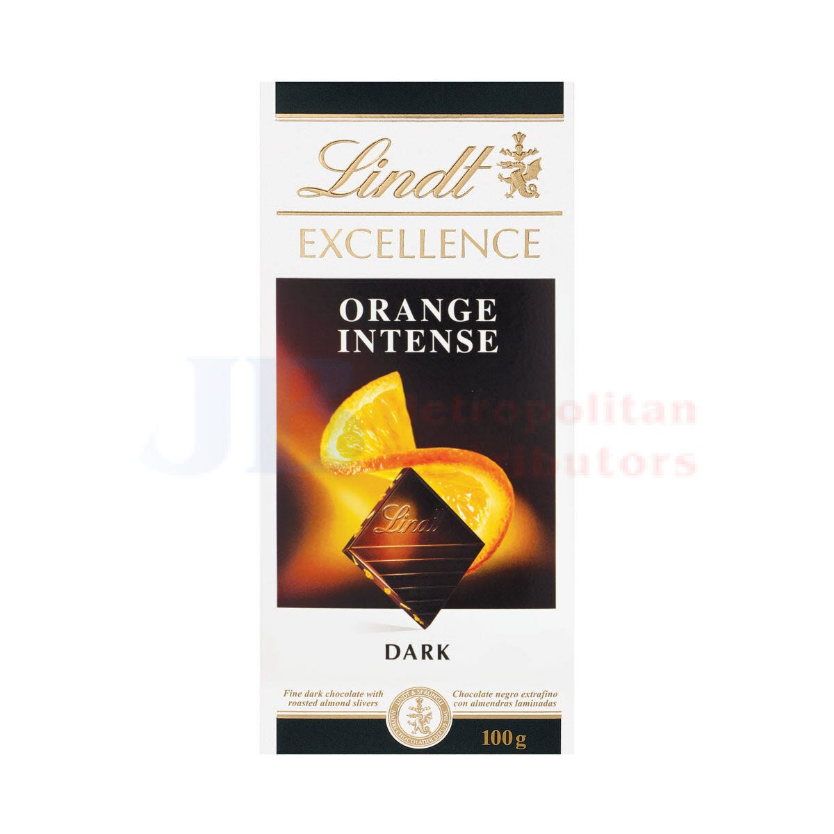 Lindt Excellence Dark Orange 100g