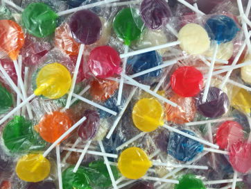 Lolliland Flat Pops Rainbow 1kg