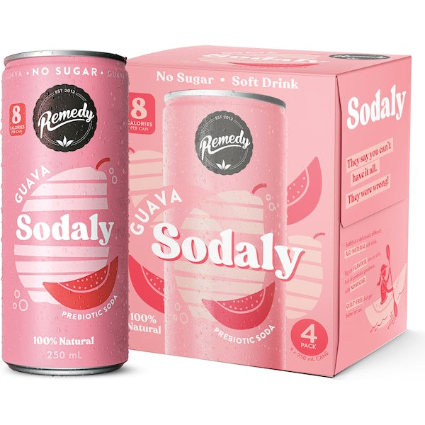 Remedy Sodaly Guava 250ml